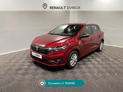 Rouge Occasion 2021 Dacia Sandero Essentiel Citadine | 10 960 € (Bon prix)
