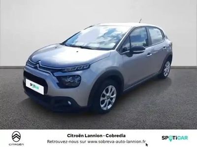 Gris Occasion 2022 Citroën C3 Feel Citadine | 11 690 € (Prix juste)