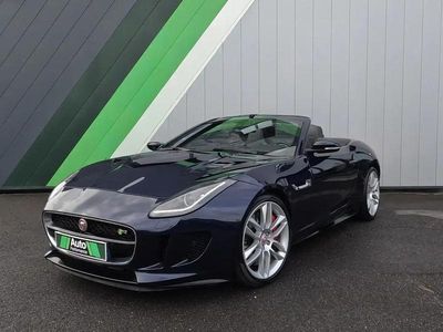 Occasion Jaguar F-Type R 549 ch (403 kW) 2016 Bleu Cabriolet