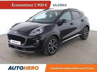 Occasion Ford Puma Titanium 125 ch (91 kW) 2020 Noir SUV