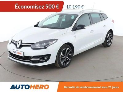 Blanc Occasion 2015 Renault Mégane GrandTour Bose Edition Break | 9 690 €