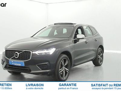 occasion Volvo XC60 T8 Twin Engine 320 + 87ch R-Design Geartronic+Toit Ouvrant+Attelage Noir Onyx