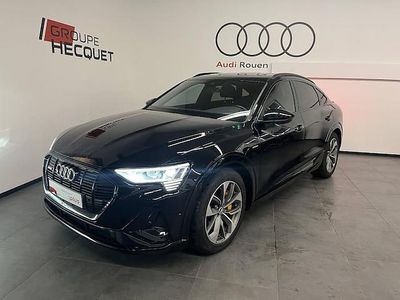 Noir mythic métallisé Occasion 2021 Audi e-tron Sportback S-Line SUV | 38 590 € (Prix juste)