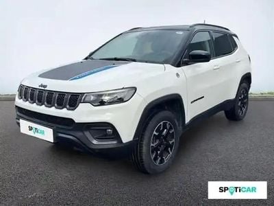 Occasion Jeep Compass Trailhawk 2022 Alpine white+toit noir SUV