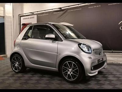 Argent Occasion 2016 Smart ForTwo Cabrio Brabus Cabriolet | 22 950 €