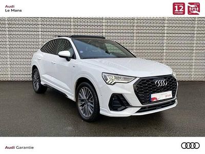 Occasion Audi Q3 Sportback S-Line 150 ch (110 kW) 2022 Blanc glacier métallisé SUV
