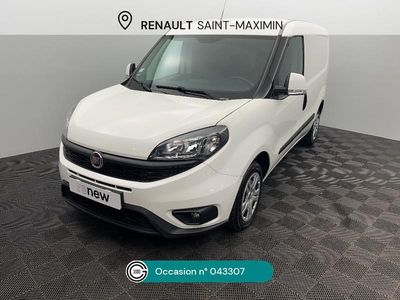 Blanc Occasion 2019 Fiat Doblò Monospace | 9 490 €