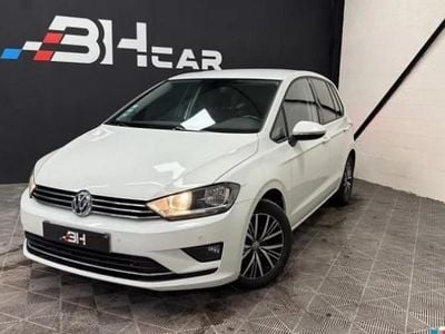 Blanc Occasion 2016 VW Golf Sportsvan Allstar Monospace | 9 990 € (Prix juste)