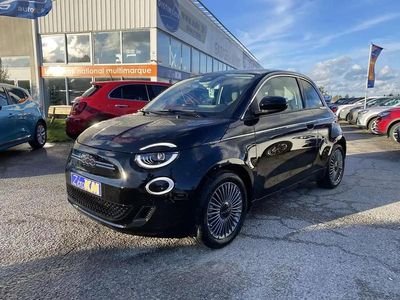 Noir Occasion 2022 Fiat 500e Style Berline | 19 980 € (Prix assez cher)