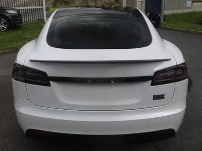 Blanc Occasion 2024 Tesla Model S Plaid Citadine | 95 000 €