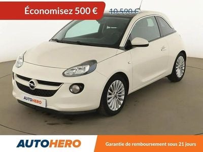 Blanc Occasion 2017 Opel Adam Glam Citadine | 10 090 € (Prix juste)