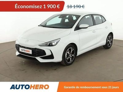 Occasion MG MG3 Comfort 194 ch (142 kW) 2024 Blanc Citadine