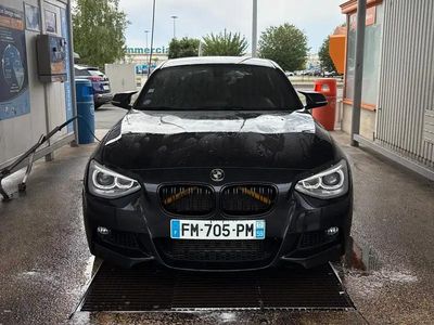 Noir Occasion 2013 BMW 116 Sport Line Citadine | 10 500 € (Prix assez cher)