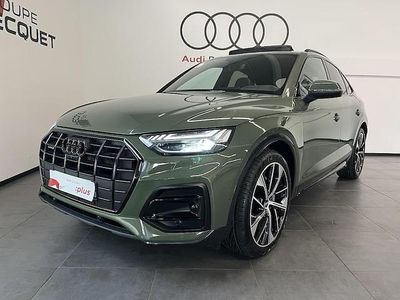 Vert district métallisé Occasion 2024 Audi Q5 Sportback Design SUV | 61 590 € (Prix cher)