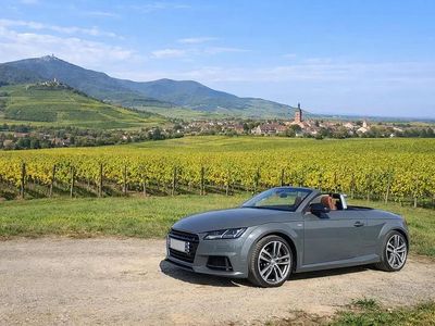 Occasion Audi TT S-Line 179 ch (131 kW) 2017 Gris Cabriolet