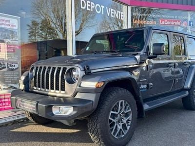 Occasion 2021 Jeep Wrangler Sahara SUV | 57 990 € (Prix assez cher)