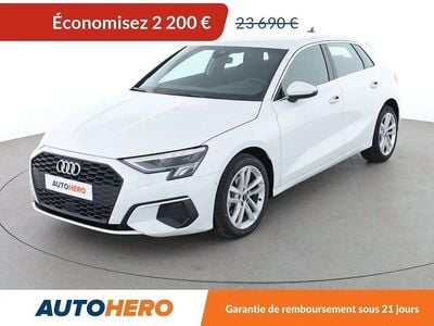 Blanc Occasion 2022 Audi A3 Design Berline | 21 490 € (Bon prix)