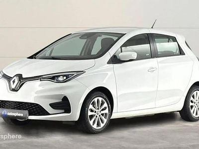 Blanc Occasion 2021 Renault Zoe Zen Citadine | 13 499 € (Prix juste)