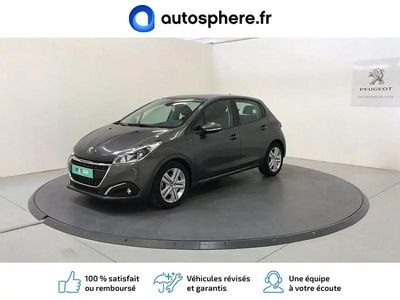 Gris Occasion 2018 Peugeot 208 Signature Sky Citadine | 13 280 € (Prix assez cher)