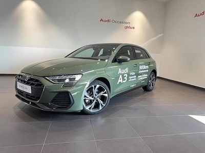 Vert district métallisé Occasion 2025 Audi A3 Sportback e-tron S-Line Citadine | 42 900 € (Prix cher)