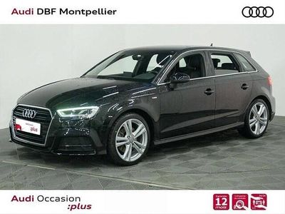 Noir mythic métallisé Occasion 2019 Audi A3 S-line plus Berline | 21 480 € (Prix juste)