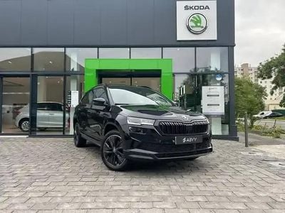 Noir Occasion 2025 Skoda Karoq SportLine SUV | 37 990 € (Prix cher)