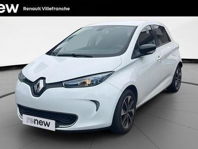 Blanc Occasion 2019 Renault Zoe Intens Citadine | 6 480 € (Bon prix)
