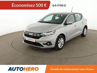 Gris Occasion 2023 Dacia Sandero Expression Citadine | 14 290 € (Bon prix)