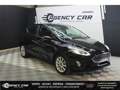 Occasion Ford Fiesta Titanium 101 ch (74 kW) 2019 Noir Berline