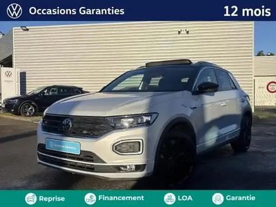 Blanc pur/toit noir Occasion 2022 VW T-Roc R-line SUV | 26 990 € (Prix juste)
