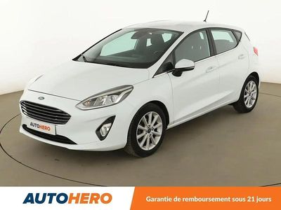 Blanc Occasion 2017 Ford Fiesta Titanium Citadine | 10 090 € (Prix juste)