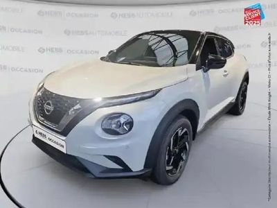 Blanc lunaire+toit noir métallisé Occasion 2024 Nissan Juke SUV | 24 999 € (Prix cher)