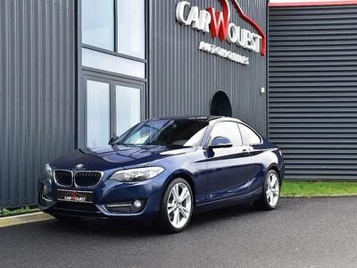 Occasion BMW 220 Sport Line 2016 Bleu Coupé