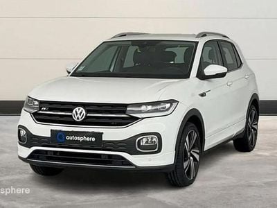 Blanc Occasion 2019 VW T-Cross R-line SUV | 19 599 € (Prix juste)