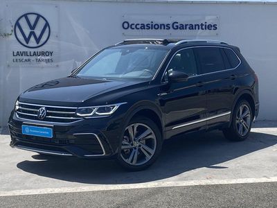 Noir Occasion 2024 VW Tiguan Allspace R-line SUV | 48 890 € (Prix cher)