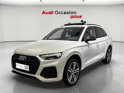 Blanc glacier métallisé Occasion 2021 Audi Q5 S-Line SUV | 35 086 € (Bon prix)