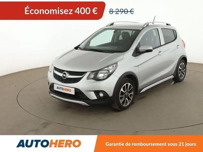 Gris Occasion 2018 Opel Karl Rocks Citadine | 7 890 € (Prix juste)