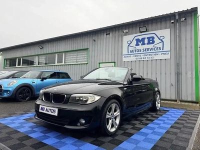 Occasion BMW 118 Cabriolet Sport Line 144 ch (105 kW) 2011 Noir Cabriolet
