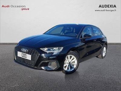 Noir brillant Occasion 2021 Audi A3 | 19 890 € (Bon prix)