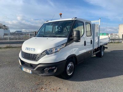 occasion Iveco Daily / 35C14H D / 2021 / DOUBLE CABINE / 6 PLACES / BENNE & COFFRE /