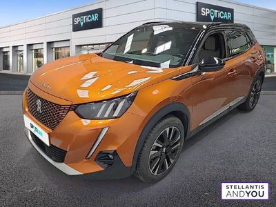 Occasion Peugeot e-2008 GT 100 kW (136 ch) 2021 Orange SUV