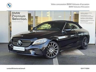 Occasion Mercedes C200 AMG line 186 ch (136 kW) 2019 Noir Cabriolet