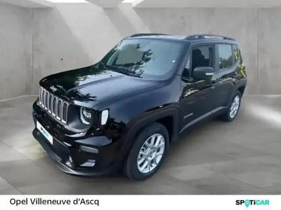Solid black Occasion 2025 Jeep Renegade Altitude SUV | 31 490 €