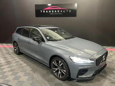 Occasion Volvo V60 R-Design 253 ch (186 kW) 2022 Gris Break
