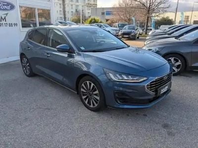 Bleu azur métallisé Occasion 2022 Ford Focus Style Berline | 19 990 € (Prix assez cher)