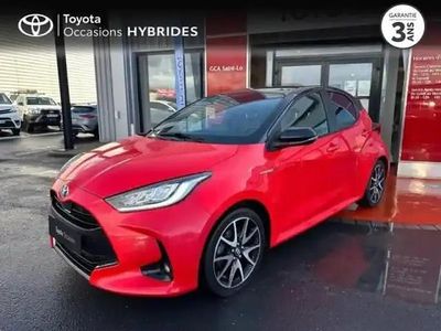 Biton rouge fusion/noir Occasion 2020 Toyota Yaris Hybrid Business Edition Berline | 20 990 € (Prix cher)