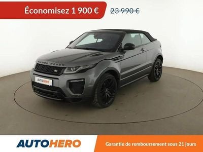 Gris Occasion 2018 Land Rover Range Rover evoque Cabriolet | 22 090 € (Bon prix)