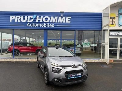 Noir Occasion 2023 Citroën C3 PureTech Berline | 12 990 € (Prix juste)