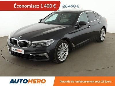 Gris Occasion 2018 BMW 520 Luxury Line Berline | 25 090 € (Prix juste)