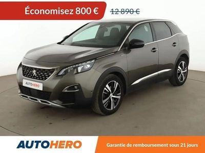 Gris Occasion 2018 Peugeot 3008 GT-line SUV | 12 090 € (Bon prix)